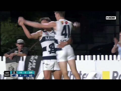 South's Phoenix Hargrave nice checkside finish - Rd 3 Hostplus SANFL Snapshot
