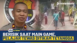 Download lagu Tragis! Seorang Pelajar di Makassar Tewas Gegara Tak Terima Ditegur Berisik Main Game | NTV CRIME mp3