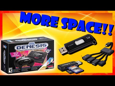 How to add more storage to your Sega Genesis (Mega Drive) Mini with Hakchi CE! (Tutorial)