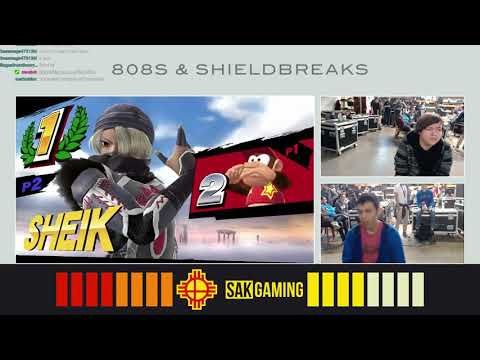 808s & Shieldbreaks Losers Top 8 - JumboJack (Diddy Kong) vs _SEBA_ (Sheik)