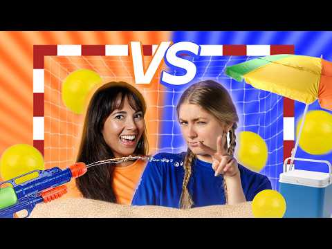 PSV tegen FEYENOORD in een BEACHHANDBAL FINALE! 🤯 | The Battle Beachhandbal ⛱️🤾‍♂️