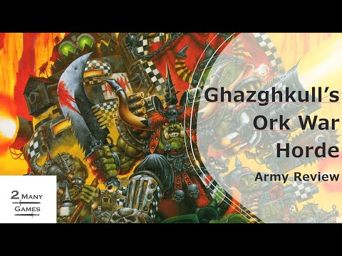 Ork Warhorde Army List Review