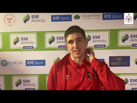 Shelbourne 1-0 St Patrick's Athletic (Oscar Brennan post-match)