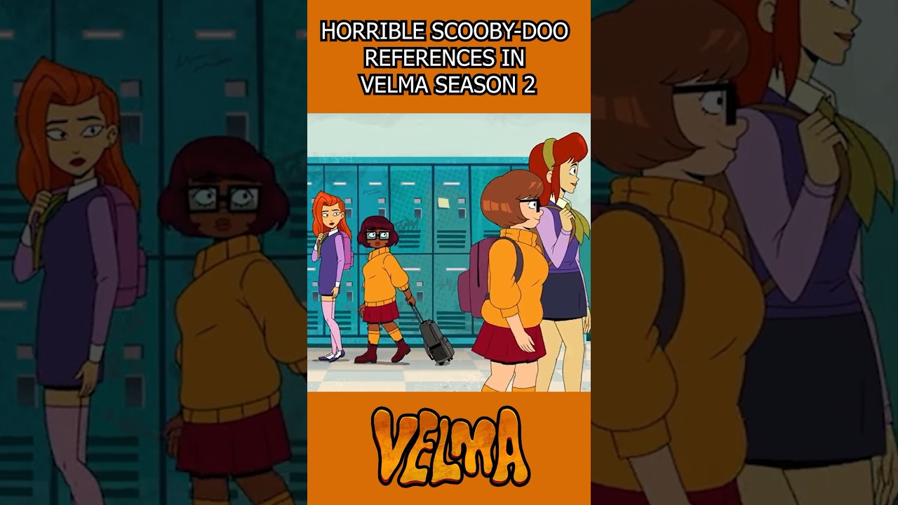 HORRIBLE SCOOBY-DOO REFERENCES IN VELMA SEASON 2 #short #shorts #velma #meme #memes