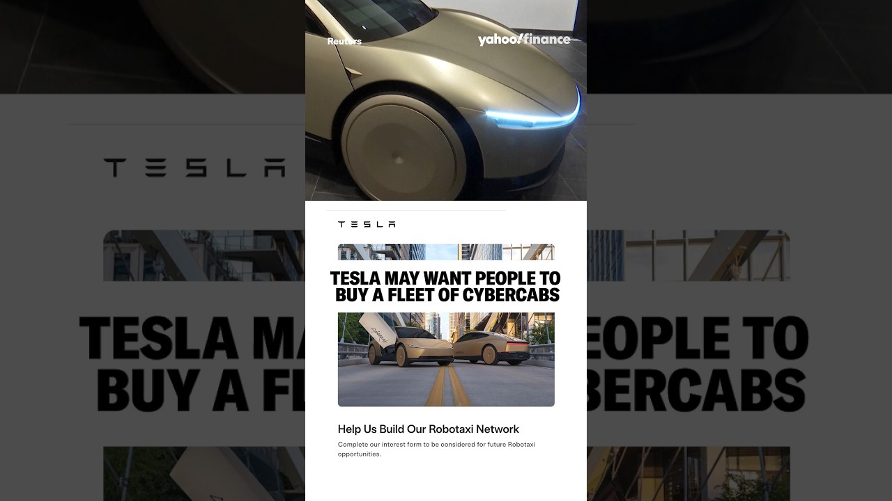 Tesla opens Cybercab fleet intake forms, seeking operators for robotaxi network expansion