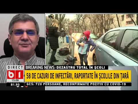 STIRI B1 ORA 15.00 DIN 11 FEBR 2021 - EXPLOZIE DE INFECTARI, LA 4 ZILE DUPA DESCHIDEREA SCOLILOR