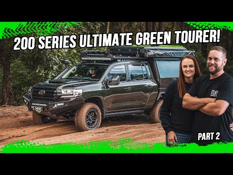 Amy's V8 Nori Green Toyota Land Cruiser 200 | The Ultimate 4x4 Tourer | Part 2