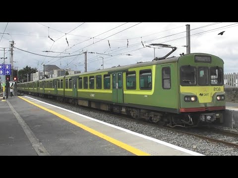 Irish Rail 8100 Class Dart Train 8138 - Howth Junction Station, Dublin