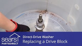How to Replace a Direct-Drive Washer Drive Block (Kenmore, Whirlpool, and Maytag)