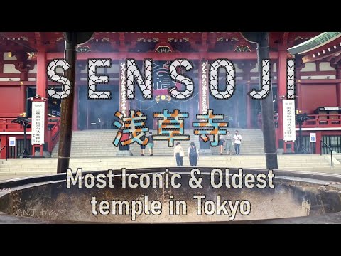 【Du lịch Nhật Bản】vi vu ở Tokyo - Chùa SENSOJI - ngôi chùa cổ nhất e mang tính biểu tượng ở TOKYO