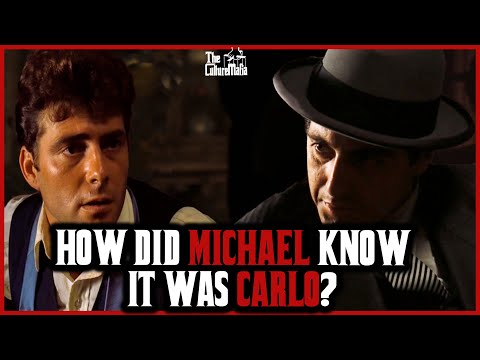 How did Michael Corleone know it was Carlo Rizzi?