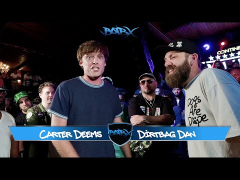 Dirtbag Dan vs Carter Deems - GTX Rap Battle - Hosted by Lush One & DelMon Crew