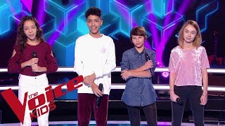 Louane - Si t&#39;étais là | Stella - Camila &amp; Zion Luna - Lilian | The Voice Kids France 2018 |Battles
