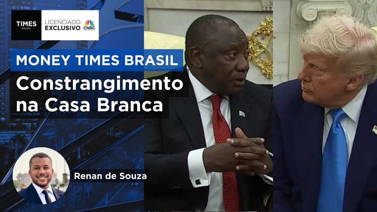 Presidente sul-africano é constrangido por Trump em reunião na Casa Branca; Renan de Souza analisa