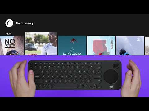 Logitech K600 TV Wireless Keyboard with Integrated Touchpad