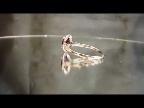 Red Ruby Oval Cut Setting In Diamond Halo Engagement Ring 18K White Gold + Cert