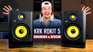 Video thumbnail for These Studio Monitors are ALMOST PERFECT!! || KRK Rokit 5 G4 Studio Monitor (Unboxing & Review) by Edward Smith