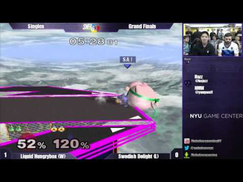 Super Nebulous 4 Grand Finals - Liquid Hungrybox (Jigglypuff) vs Swedish Delight (Sheik)