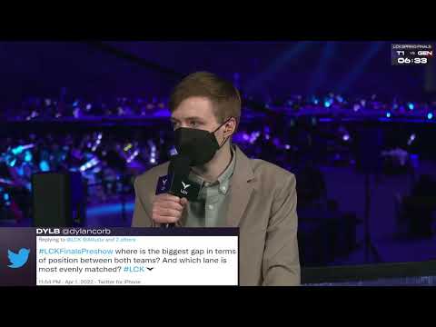 [T1 vs GenG] Gen.G Nemesis is a T1 Gumayusi fan | 2022 LCK Spring Finals - Analyst Desk