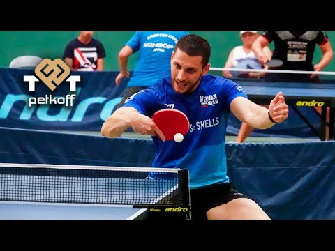 2020 Albena Table Tennis Festival | Paul MLADIN - Nikolay KAPITANOV | MEN OPEN, 1/4 FINAL + slow-mo