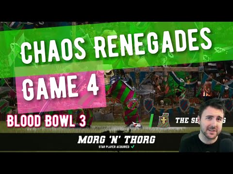 Chaos Renegades Game 4 - Blood Bowl 3 (Bonehead Podcast)