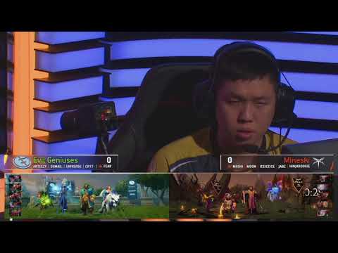Mineski vs Evil Geniuses Game 1 BO3 PGL Open Bucharest