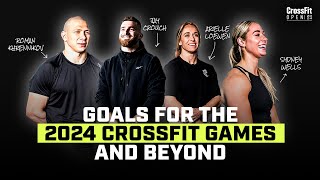 Wells, Crouch, Loewen, and Khrennikov — Goals for the 2024 CrossFit Season and Beyond