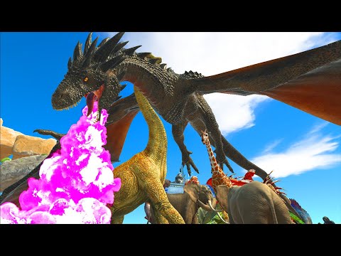 DRAGON vs ALL UNITS - Animal Revolt Battle Simulator