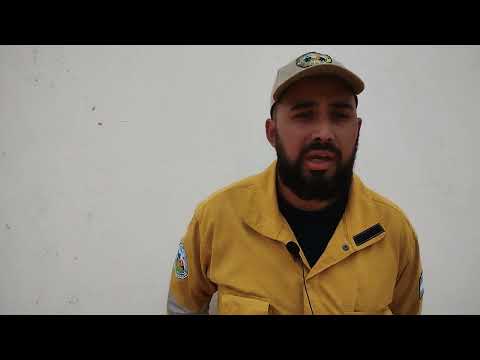 Continúa la asistencia a brigadistas que trabajan par apagar el fuego en Orán