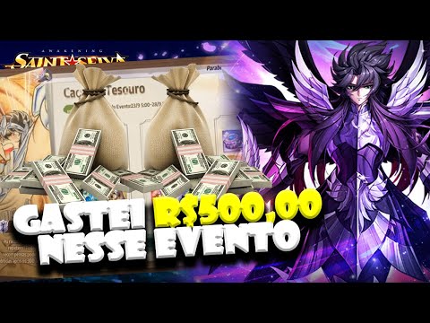 GASTEI R$500,00 NO EVENTO DO HADES! VALE APENA? - RIP Saint Seiya Awakening