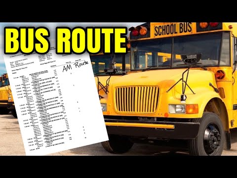 How Do School Bus Drivers Remember Their Bus Routes?