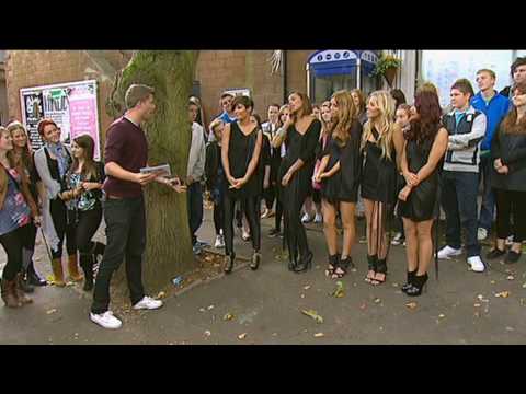 03 The Saturdays - Slapping Rhys from Hollyoaks (Hollyoaks Music Show - 17th October 2009)