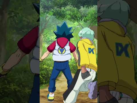 Who can stop them?! Valt & Pri RULE training 💪 #anime #beyblade #shorts