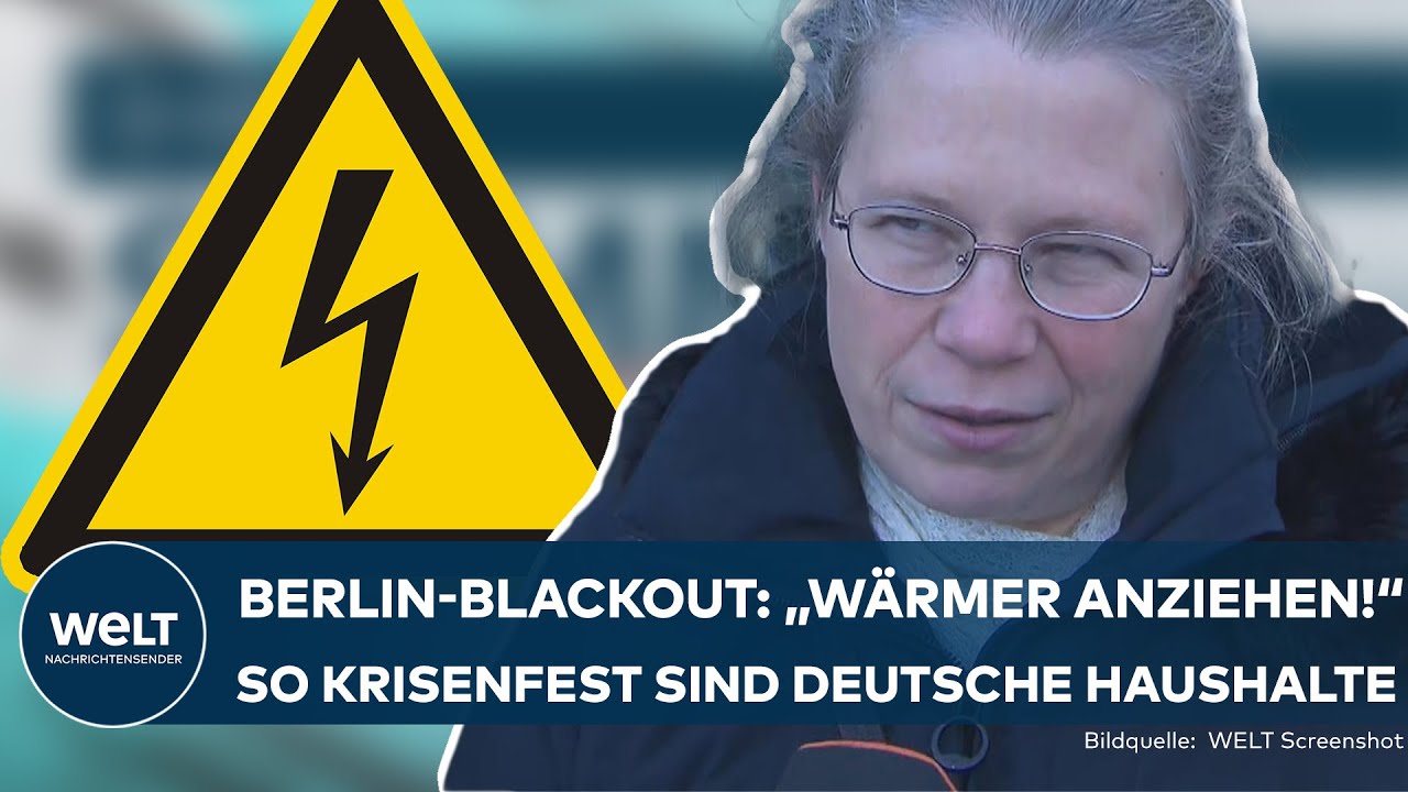 NACH BERLIN-BLACKOUT: Sind Bürger gewappnet für Katastrophen? Krisenmanagement in Deutschland