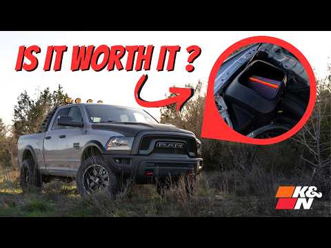Installing the NEW K&N Next Gen Cold Air Intake On My V6 Ram 1500