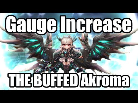She has new power of ATK BAR Increase, THE BUFFED Akroma is true turn2 guardian😄😄😄【Summoners War】