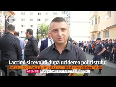 Durere dar şi revoltă între colegii poliţistului din Suceava ucis cu zeci de lovituri de cuţit