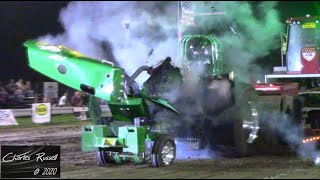 MASSIVE Tractor Pulling Engine Explosion!! 2020