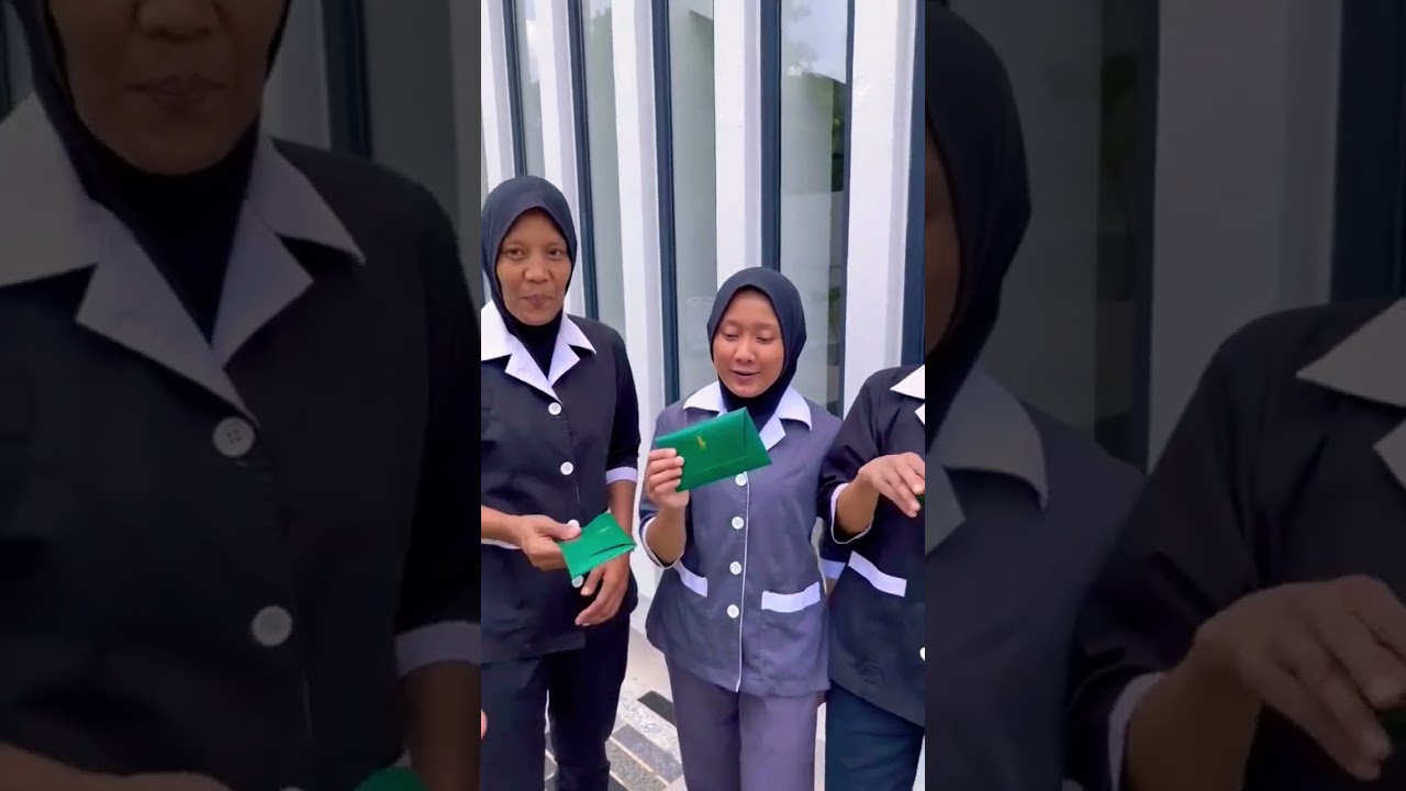 A Malaysian business woman gift RM30000 to her maids as Eid Hadiah😊