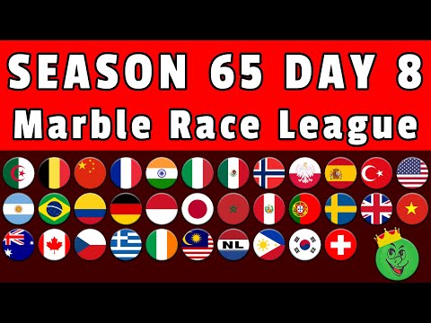 Marble Race League Season 65 Day 8 Marble Race / Marble Race King