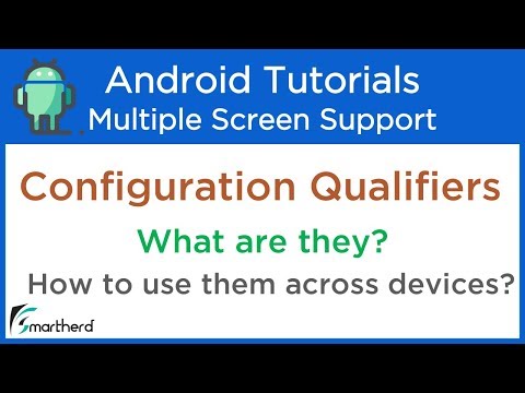 Android App Resources Configuration Qualifiers to support Multiple Devices and Screens 1 4