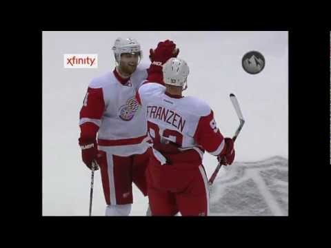 Johan Franzen Goal 10/8/11
