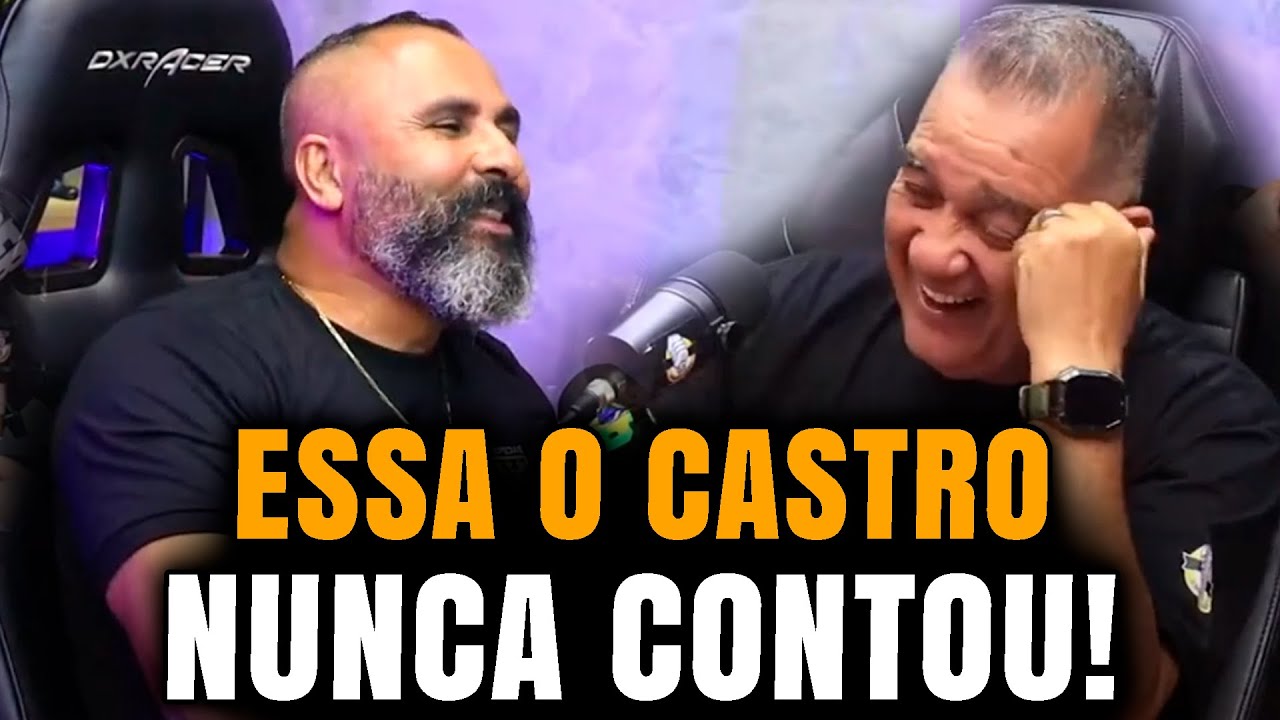 ESSA HISTÓRIA O SGT CASTRO ESCONDEU ATÉ EU VIM PRO PODCAST, VOCÊS VÃO MORR3R DE RIR!