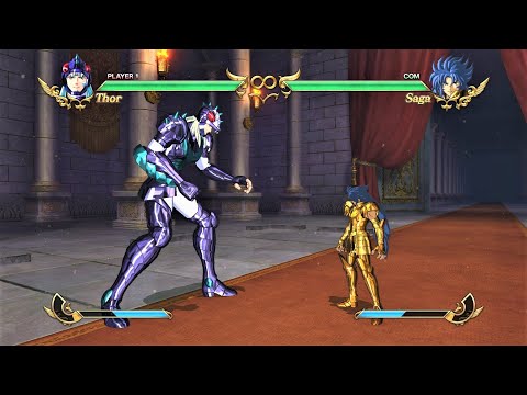 Phecda Thor vs Gemini Saga (Hardest AI) - Saint Seiya: Soldiers' Soul