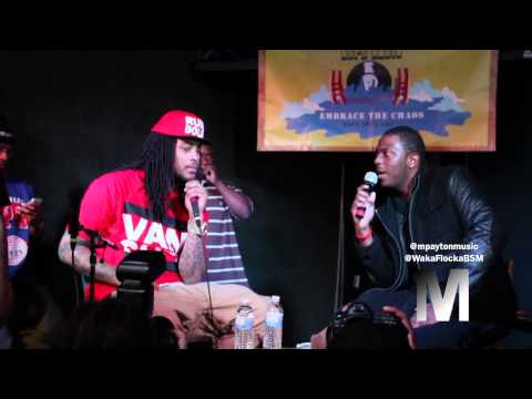 Waka Flocka talks w/ M.PAYTON about Beef with Rappers + Lyrical Skills