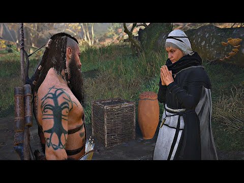 Assassin's Creed Valhalla - BADASS Nuns Beat Up Knights (Funny Quest)