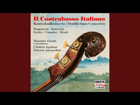 Dragonetti: Double Bass Concerto in A Major - I. Allegro moderato