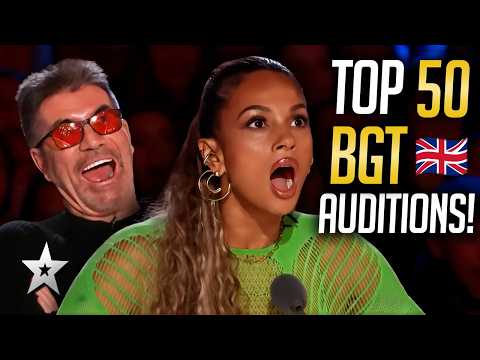 Top 50 AMAZING Britain's Got Talent Auditions