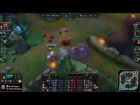 SKT T1 Faker RYZE vs CASSIOPEIA Mid - Patch 6.19 NA Ranked | League of Legends