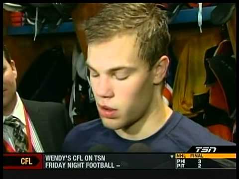 JORDAN EBERLE'S FIRST GOAL AND THE NEW ERA OILERS FIRST GAME